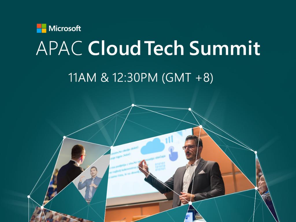 MicrosoftID's tweet image. Inilah harinya! Microsoft APAC #CloudTechSummit sudah berlangsung mulai jam 10 WIB pagi tadi di msft.social/YLjbAF