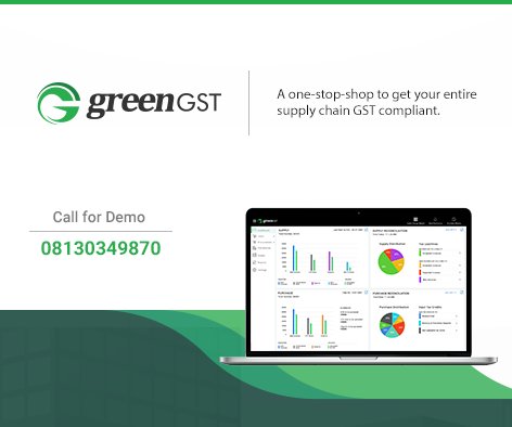 Green_GST's tweet photo. Presenting #GreenGST, a one-stop-shop, to get
your entire supply chain #GST compliant.#gstbill @ragarg explore now: https://t.co/DxG5GT0U7t https://t.co/7af9MmETne