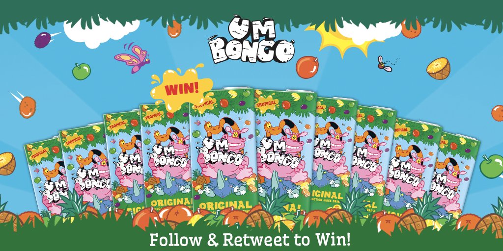 UmBongoUK's tweet image. Follow &amp;amp; Retweet to win 10 Um Bongo juice vouchers!!! #Comp #Win #WinItWednesday