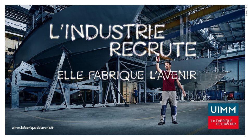 uimm's tweet photo. Nos industries, ce sont 100 000 recrutements par an jusqu’en 2025 #FabriqueAvenir https://t.co/p0IeHuafcP