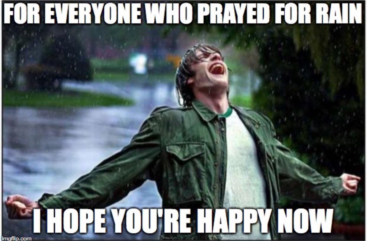 It is stopped raining