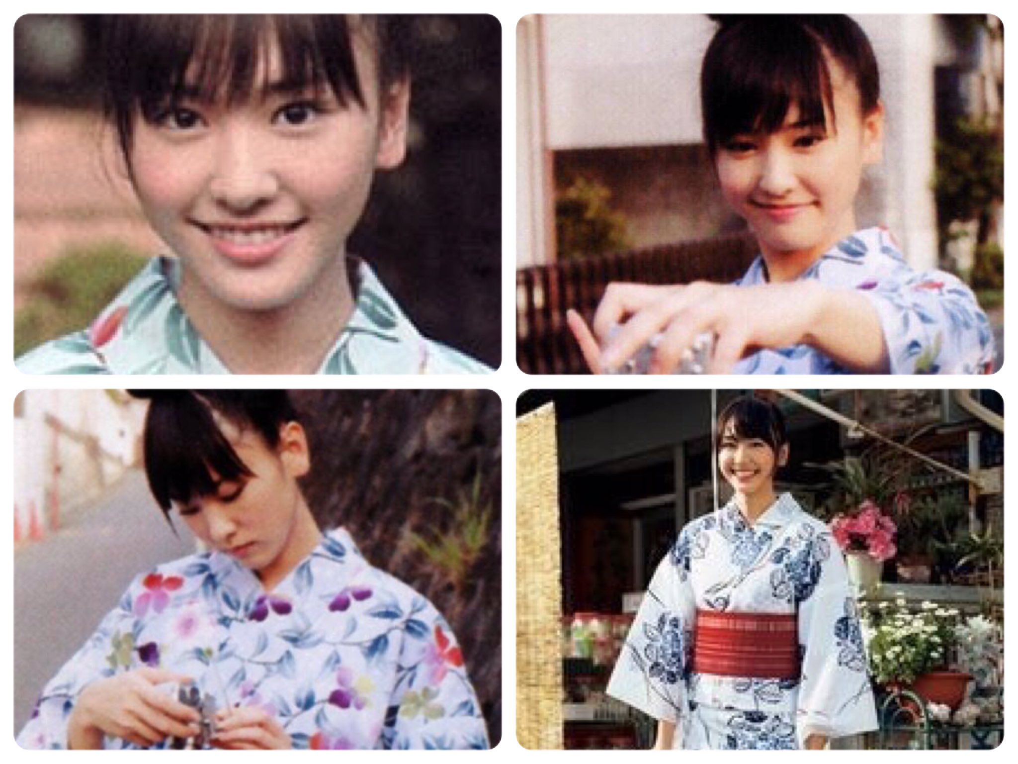 تويتر はな على تويتر 結衣ちゃん 浴衣が似合う 女性有名人１位 ガッキーの浴衣姿 ほんまに可愛い T Co Lyrmkmejiv