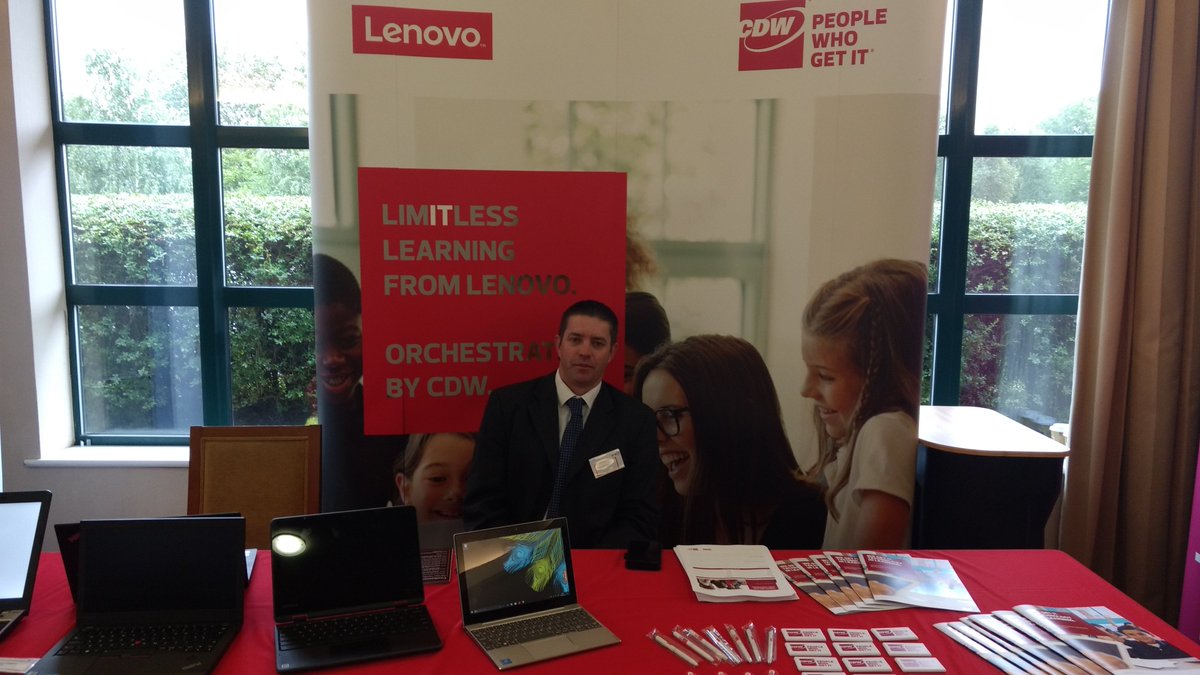 CDW_UK's tweet photo. Attending the #E2BN conference today? Find @CDW_UK and @lenovo_UKI on Stand 60 to talk about technology and education! #cdwsocial https://t.co/IzqllJTTL2