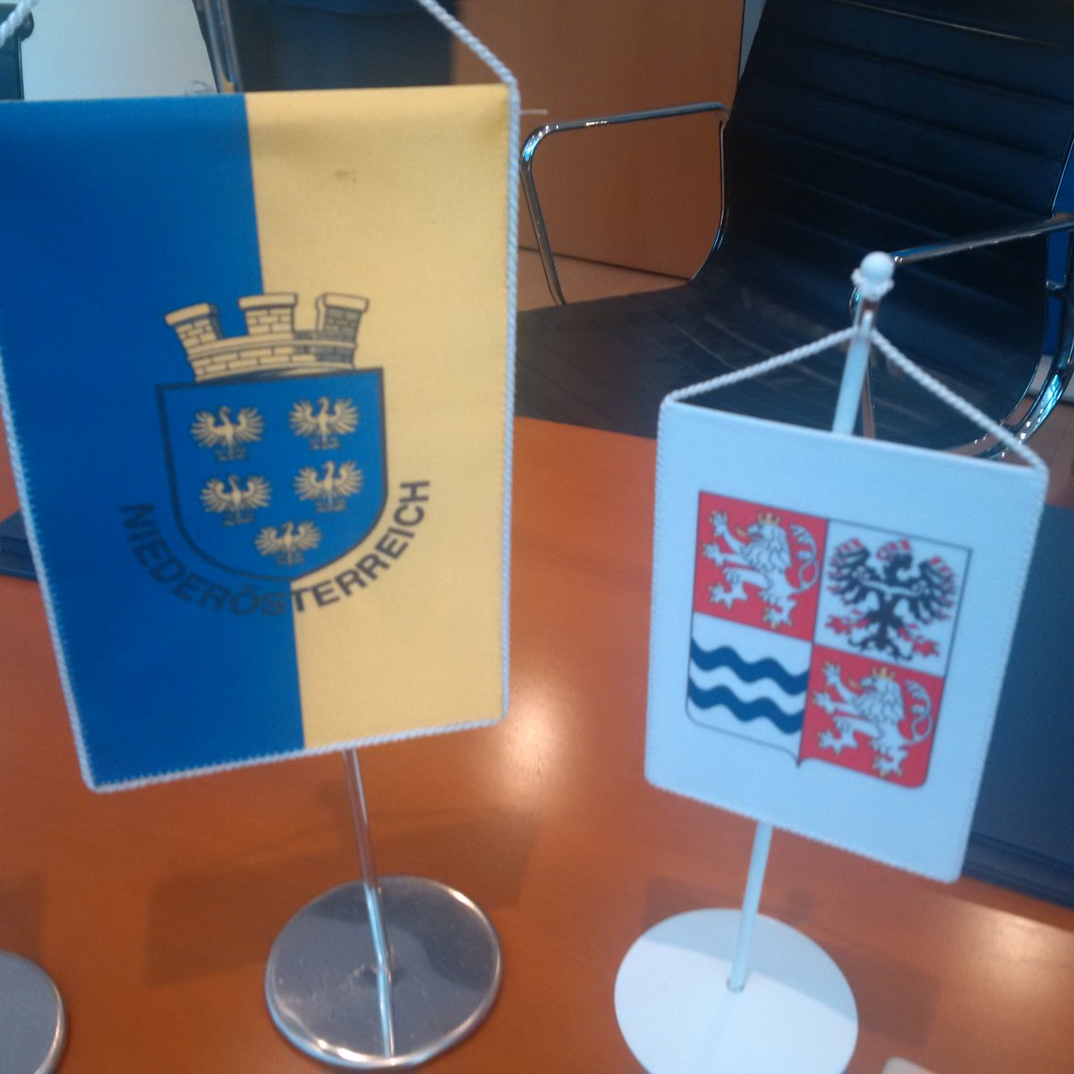 Delegace Středočeského kraje v Dolním Rakousku. Memorandum o spolupráci #věda #výzkum <a href="/Noe_Oesterreich/">Niederösterreich</a> <a href="/stredozeme/">Středočeský kraj</a>