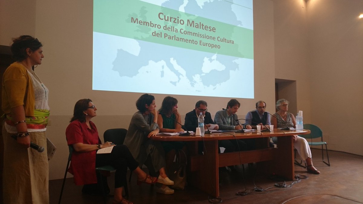 Now! The launch conference of #fabulamundi, our European project, at Mibact in Rome.