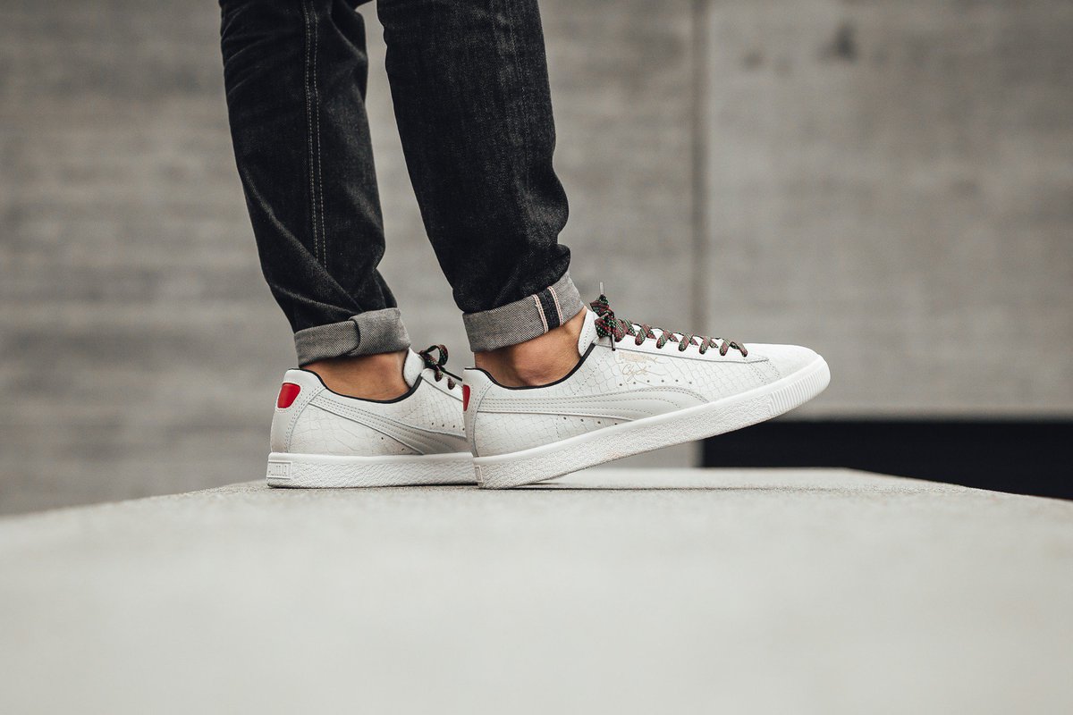 puma clyde gcc white