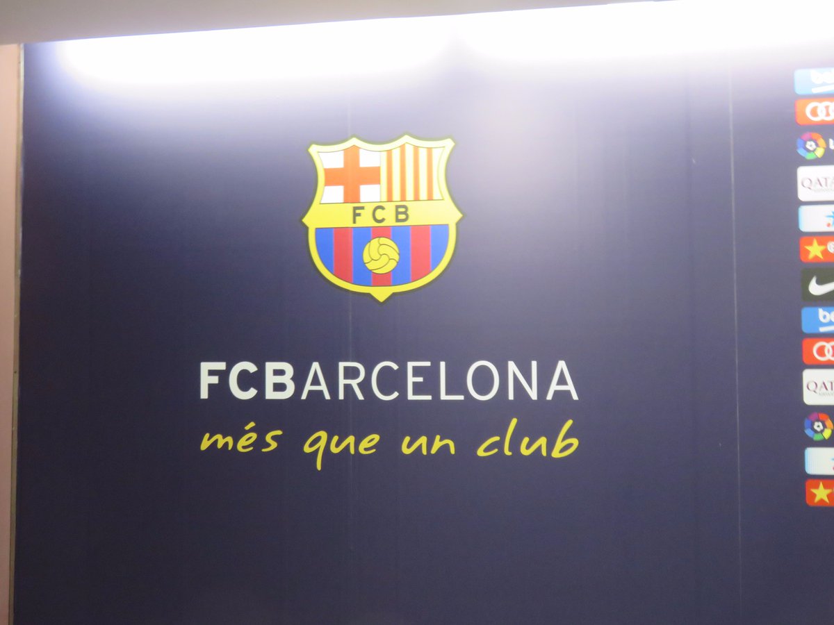 First Barcelona media visit? The press room and interview are at the FC Barcelona Football Stadium. #SJMCStudyAbroad #SJMCBarcelonaMadrid 🇪🇸