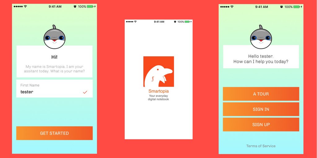 elasticode's tweet photo. A personal #assistant right at your fingertips, @SmartopiaApp. get #organized, be productive. #onboarding #HeyUser https://t.co/UN7KnCaLl4 https://t.co/JaA3rKFyrC