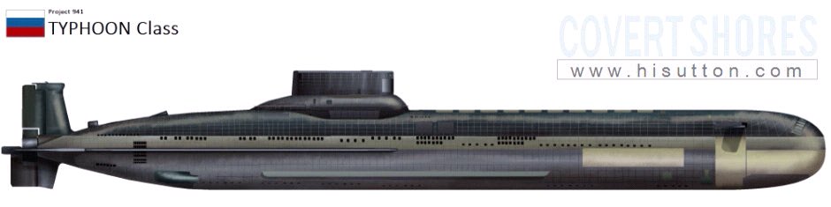 الغواصةالنووية المرعبة "تايفون" أكبر الغواصات الموجودة في العالم. DDZsjujXsAAKlct
