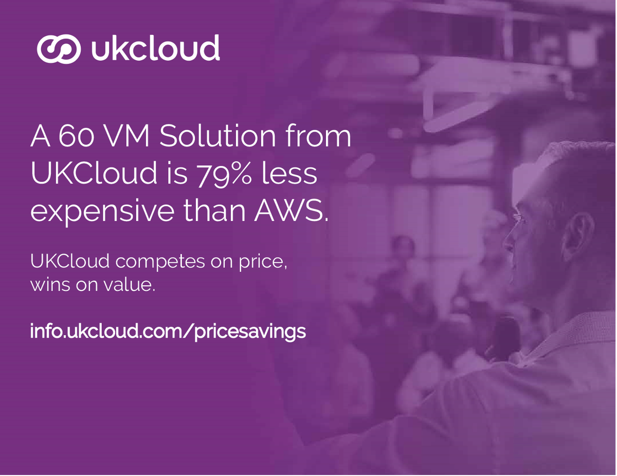 bartchallis's tweet photo. Don't mean to brag but @ukcloudltd is not only UK-based and pays UK taxes but we also cheaper than AWS... @VMware @OpenStack #purecommitment https://t.co/PqD49OiXQL