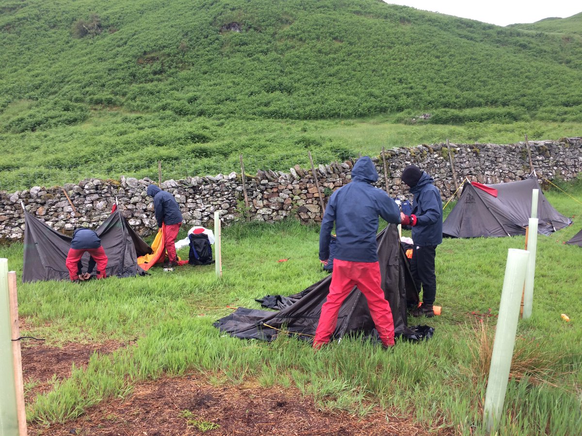 InspiraEmmaS's tweet photo. It's been wilderwees all round for #TeamArkless camping on #Gowbarrow! They have done amazingly well 💪🏼 #NCSCumbria #NCS @inspiraforlife https://t.co/XMZo94Y4g3