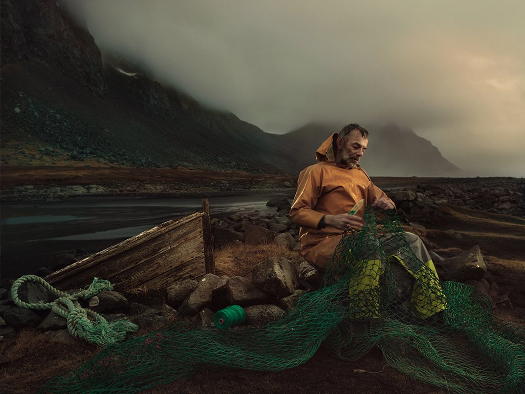 One of our #favourite #portraits by our #photographer <a href="/sambarking/">Sam Barker</a> #fisherman #sea #fish #fishing #portraits #sambarker #landscape #location