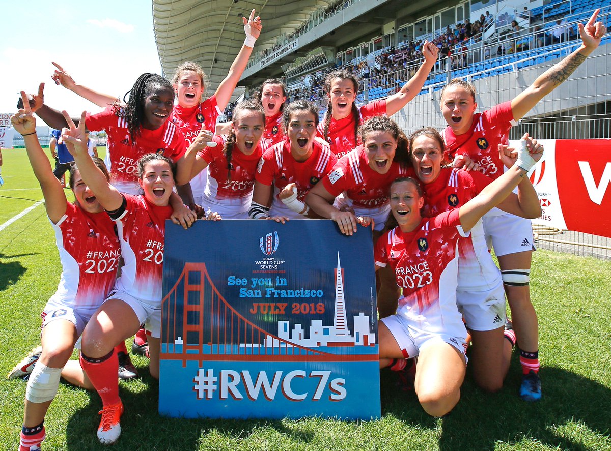 Four women's teams getting ready for San Francisco after qualifying for #RWC7s 2018:  rug.by/4SanFranquals