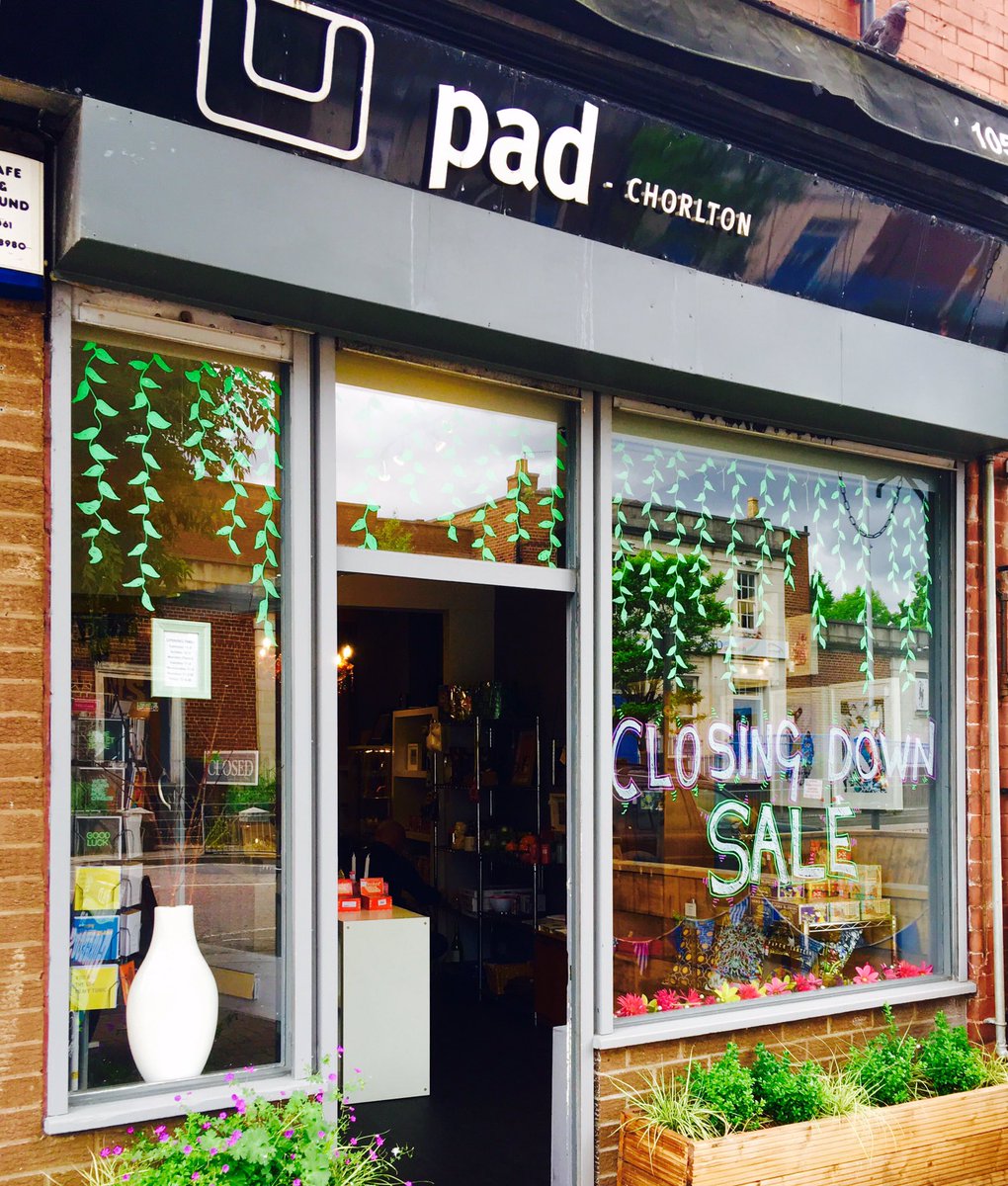 Final final reductions, everything must go by Friday #Chorlton