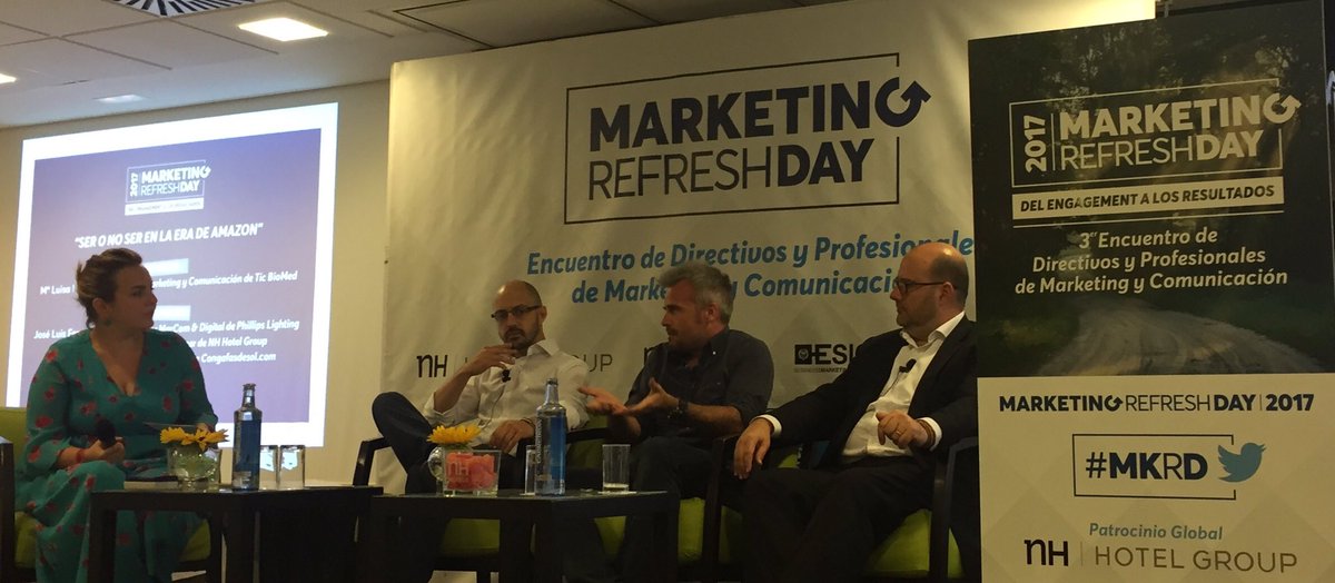 DapMk's tweet photo. @Joseluisferrero @HokanaSun #MKRD @nhhotelses con Daniel Moreno ECommerce "ser o no ser de amazon" https://t.co/U3GVenvuI2