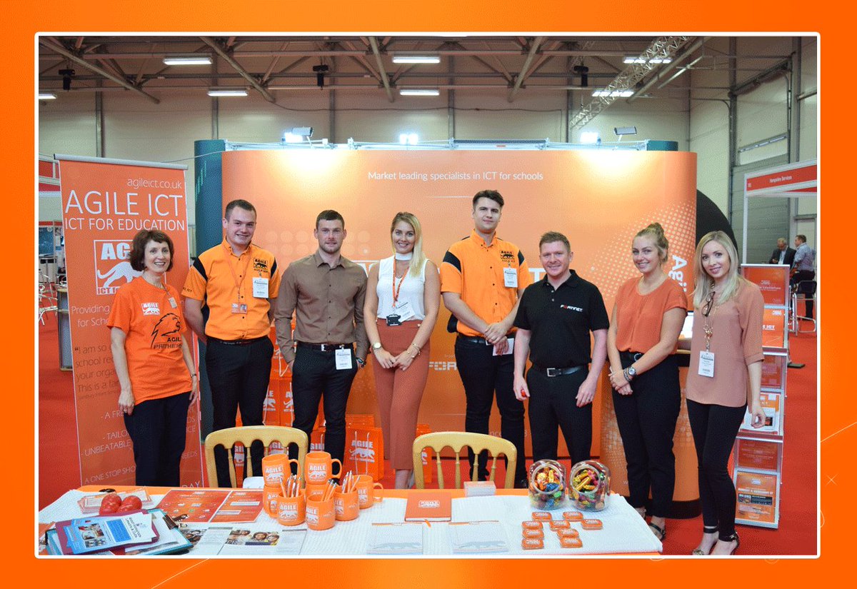 AgileICT's tweet image. #SEAS17 is underway! We have been joined by @LizzyPebble and @Fortinet this morning! Be sure to come visit us at stand 109! #TeamInOrange 😊