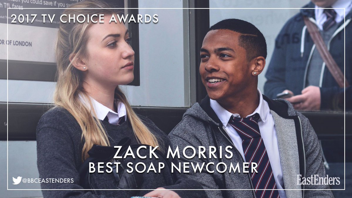 ❤️ <a href="/_Zack_Morris/">Zack Morris</a>? Then show your support and vote him Best Soap Newcomer at the 2017 #TvChoiceAwards!

Get voting: bit.ly/2sM3jQR
