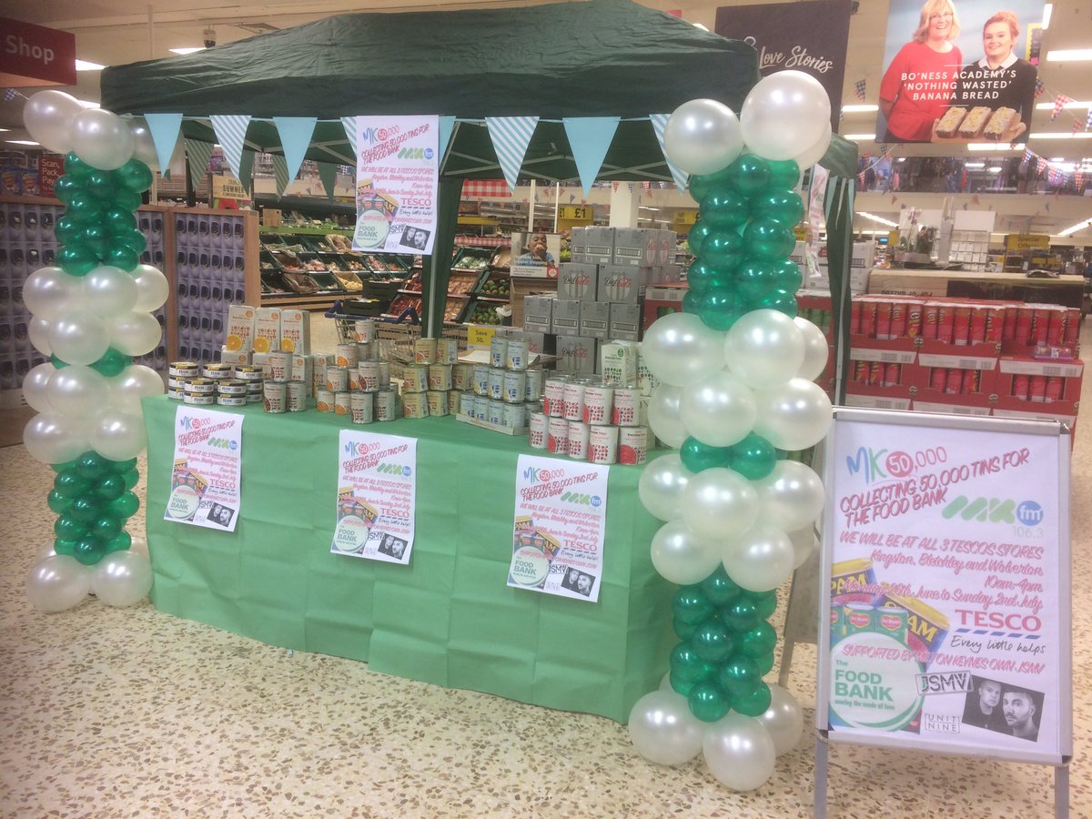 Huge thanks to our <a href="/Tesco/">Tesco</a> customers, colleagues &amp; retirees for your support with #50,000tins  - We smashed it!!   mkpulse.co.uk/mkfm-food-bank…