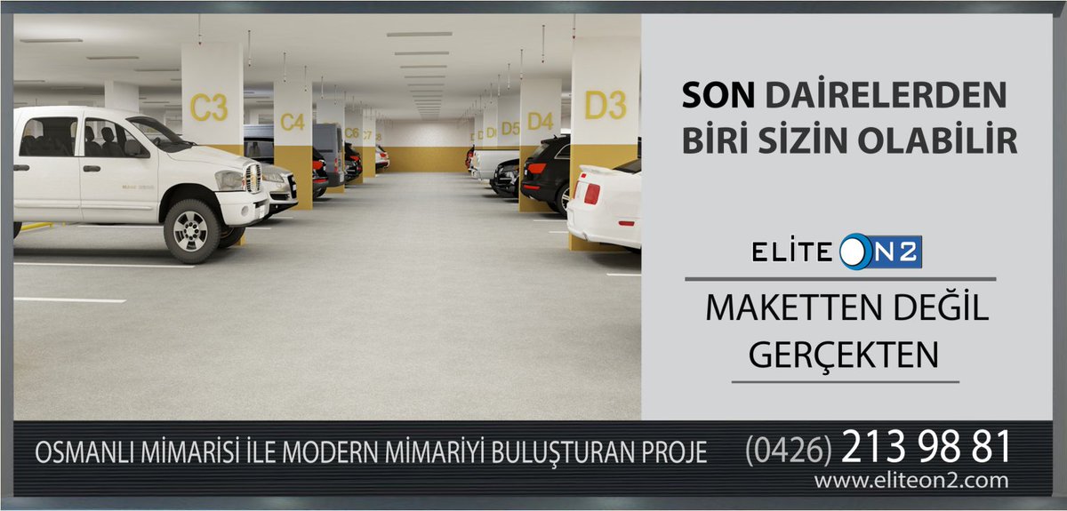 Eliteon2 Sitesi 300 Lüx Mesken (Daire) İle 320 A.Otoparkıyla Göz Kamaştırıyor.
SON DAİRELERİ KAÇIRMAYIN. BUYURUN SİTEMİZE GEZİNTİYE BEKLERİZ