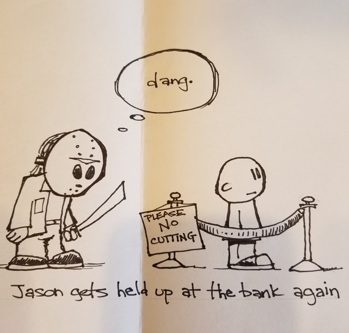 pinkertonpark's tweet photo. Cleaning out my desk at work and found this #productiveemployee https://t.co/P25J0SWXk2