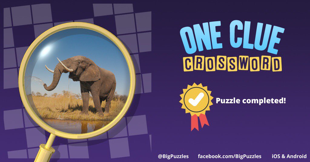 fayebdaniel's tweet image. I completed a puzzle in One Clue Crossword. Play now for free!
onecluecrossword.com #OneClueCrossword