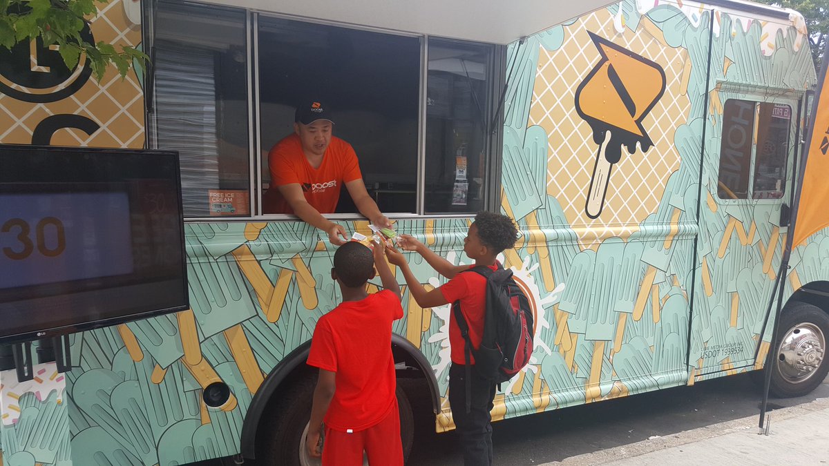 BoostNick's tweet photo. ice cream madness son!!!!  we out here all week. #PHILLYPOWER #boost4philly @JayMiglionico @shawnatspg @coalmine26 https://t.co/JfA27mYnMY