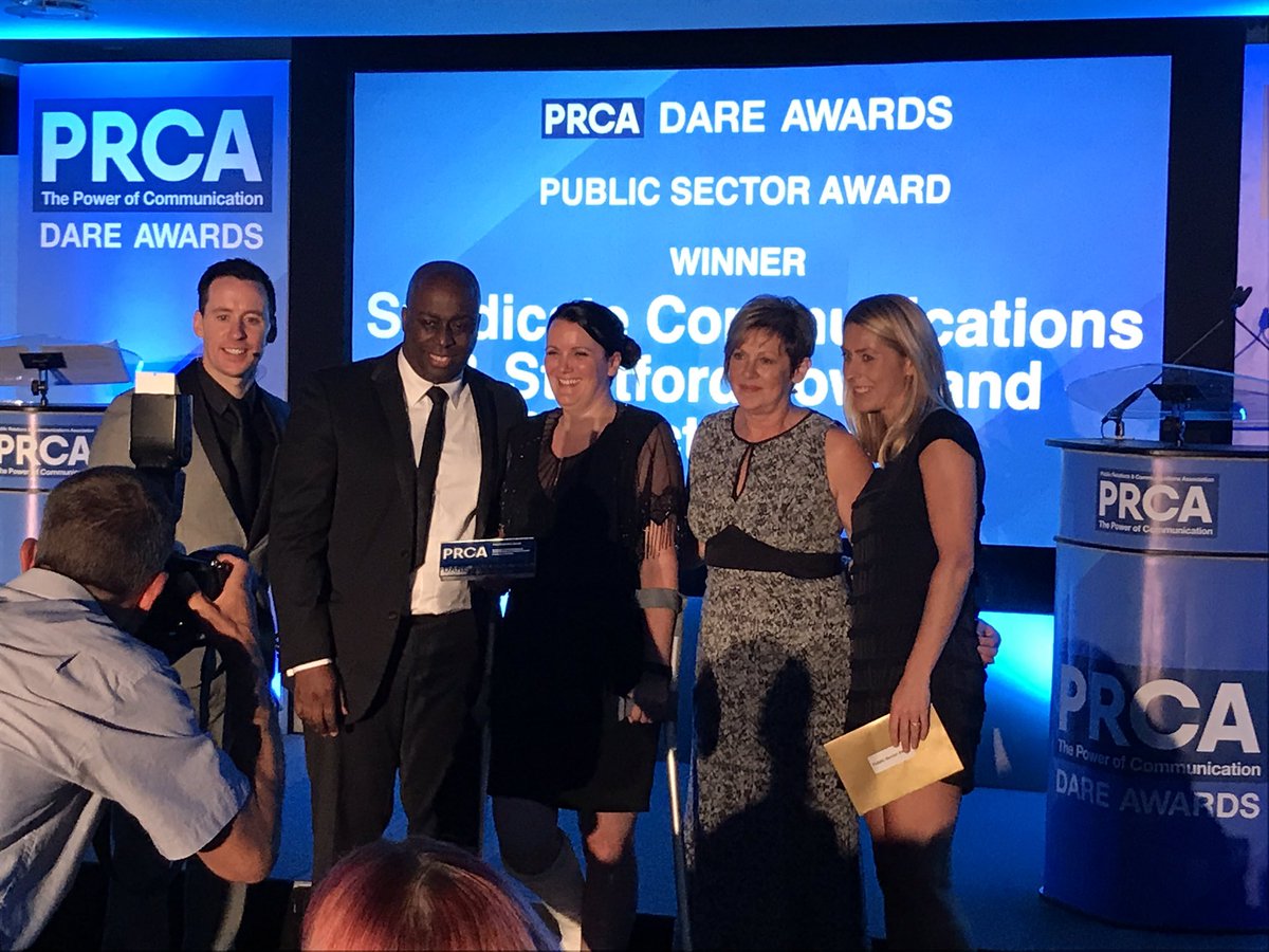 Congrats to <a href="/Syndicate_Comms/">Syndicate Comms</a> on two awards on the trot! #DareAwards