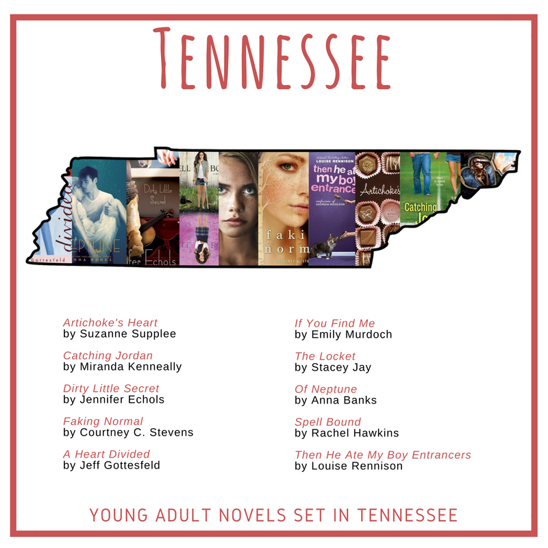 AbigailsWriting's tweet photo. Looking for your next YA read? Try these ten YAs set in Tennessee! #YAbyState https://t.co/D0pEyAxuyg