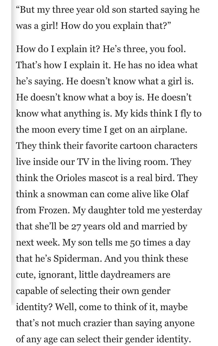 MattWalshBlog's tweet image. Dear progressive parents, stop treating your children like social experiments 

theblaze.com/contributions/…