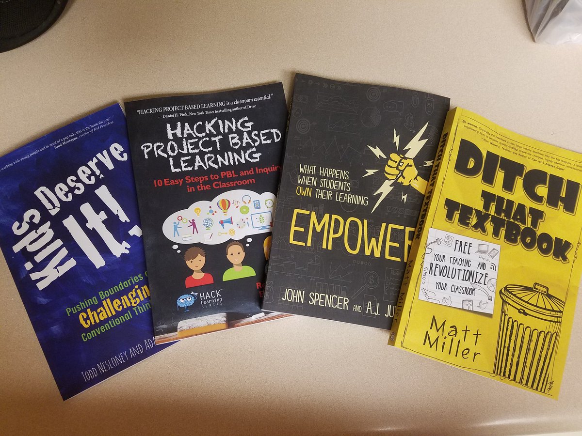 CheyenneEngland's tweet image. Excited for some Summer reading! #teachersneverstoplearning