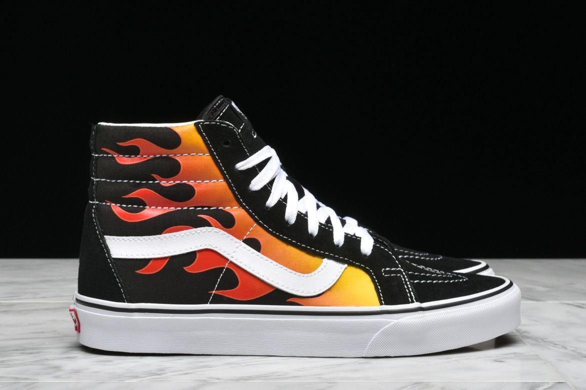 vans with fire on side