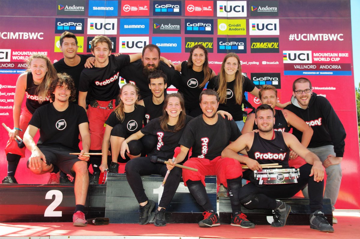 UCI  MOUNTAIN BIKE WORLD CUP  #vallnord #ucimtbwc @visita_andorra 📸<a href="/feliuvilalta/">feliu vilalta valls</a>
#Protons #Protons10  #Percussion #Drums #Futur #Positive