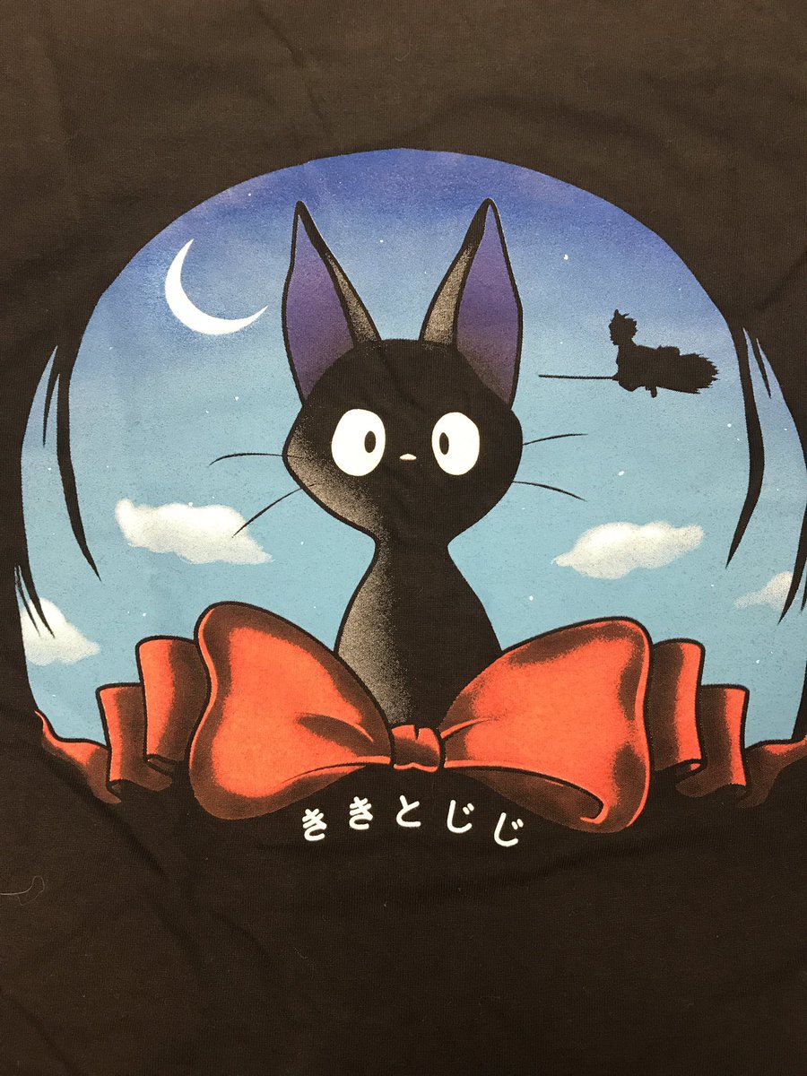 majinwillie's tweet photo. So I did a @teefury grab bag and one of the shirts was this. Does it come from anything or is it just a witches cat/familiar? https://t.co/B8aCgg3GOD