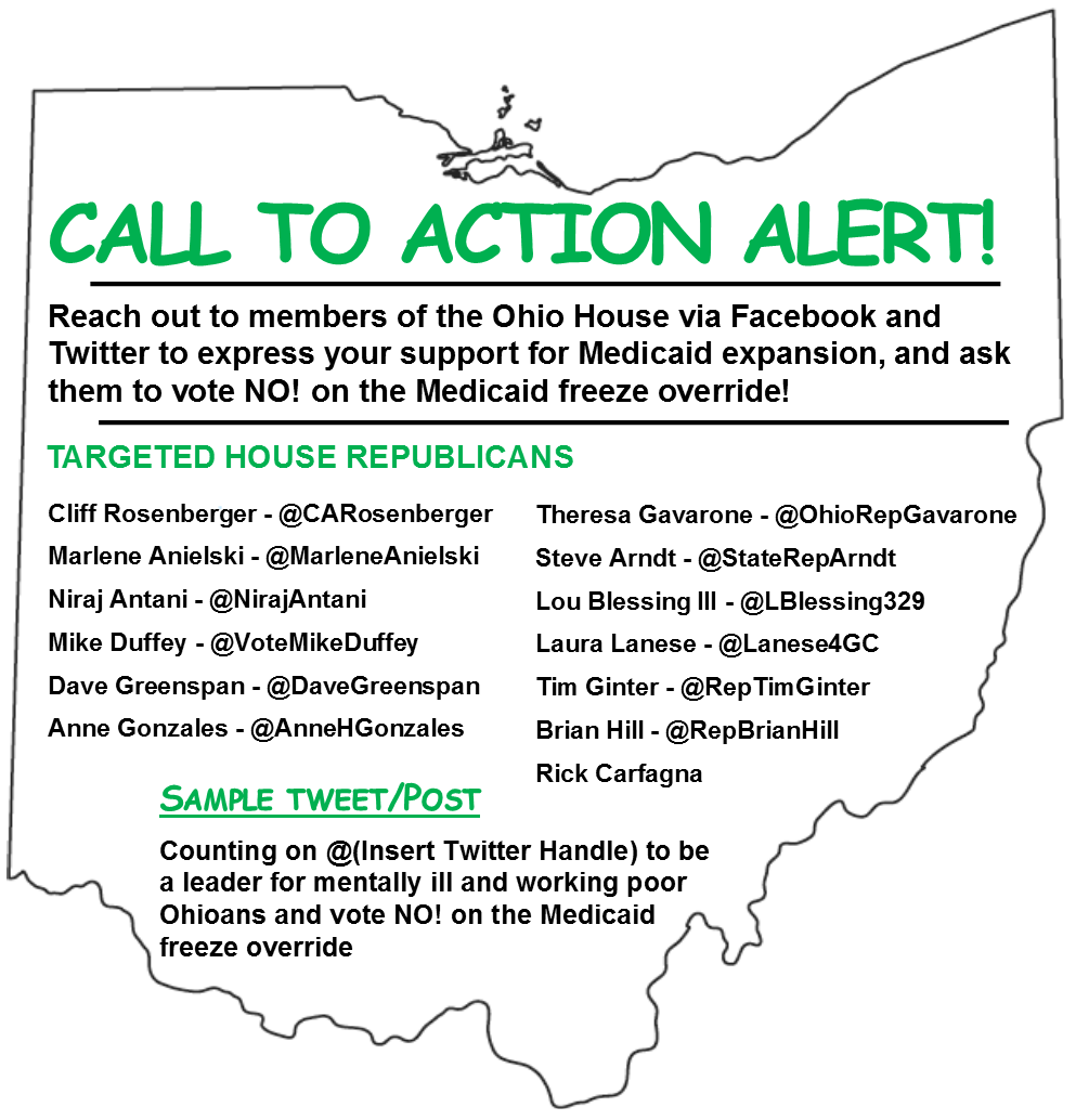 KeepOHMedicaid's tweet photo. CALL TO ACTION! Please share! https://t.co/f3zUhyx6b3