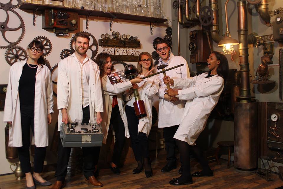 TLTtrainees's tweet photo. We locked our Bristol trainees and #vacationscheme students in a room last night - luckily they managed to escape! #TLTunpacked https://t.co/kyeBIHqGAf