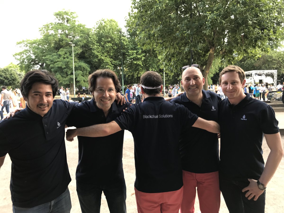 Deep Block #blockchain solutions présent au #SuperBoules17 . Avec <a href="/stootie/">Stootie</a>