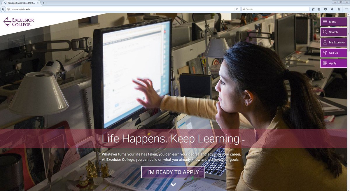 ExcelsiorUniv's tweet photo. We're pleased to announce the launch of our new website! For everything Excelsior-related, explore https://t.co/R3lhaOmwpO today. https://t.co/zhCpQPj3ZM