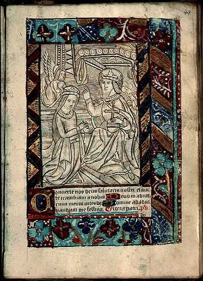 lore_derail's tweet photo. #Découverte #Woodcutwednesday dans la base #enluminures https://t.co/52XGz374xq un joli "mariage", euh un joli couronnement 😉#MsLyon 582 https://t.co/l1U0aO1tAD