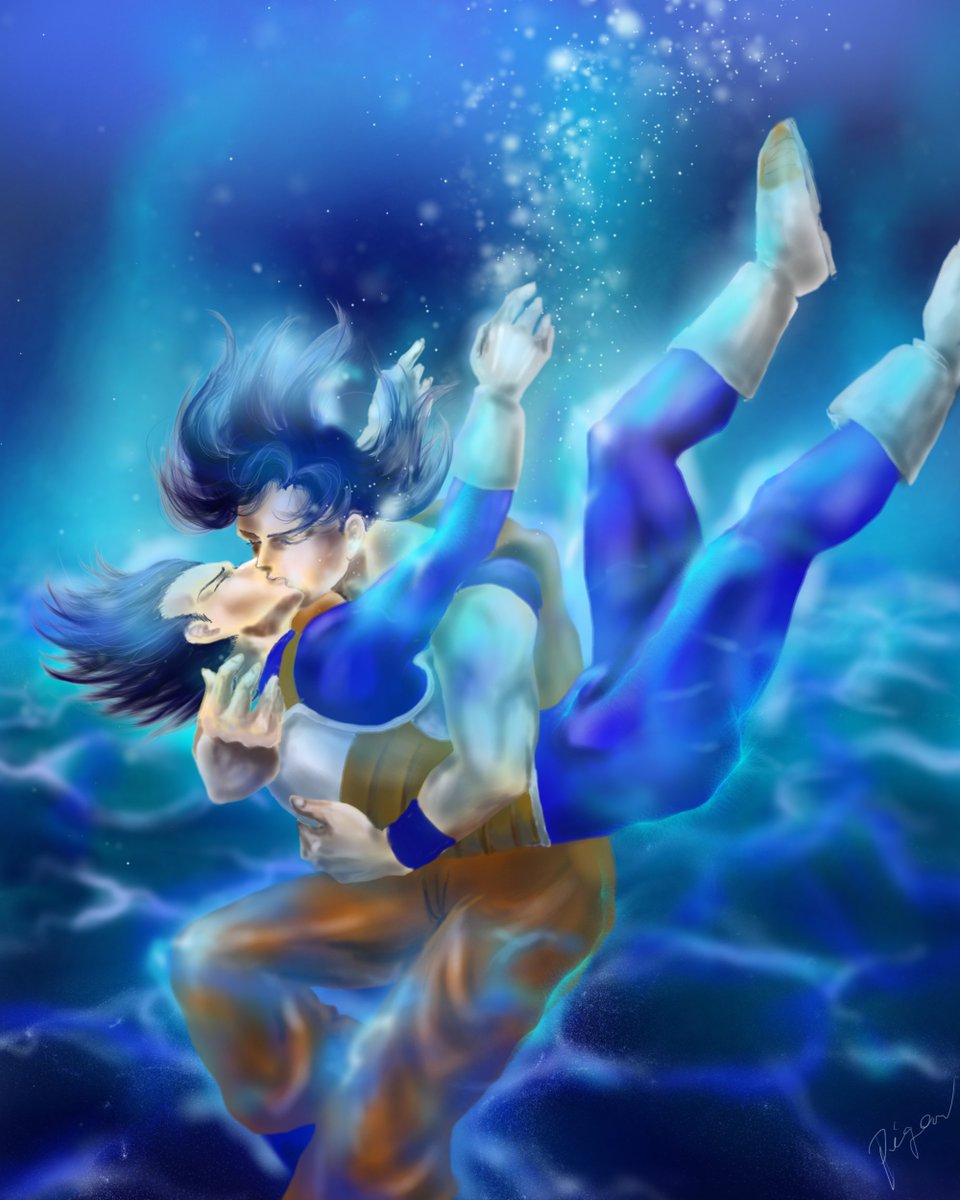 みや はわわ やっぱりピジョンさんのカカベジは美しい 水中キス 全ての色彩 水や気泡や髪の質の表現まで みや はわわ やっぱりピジョンさんのカカベジは美しい 水中キス 全ての色彩 水や気泡や髪の質の表現まで