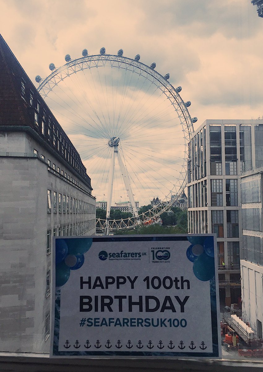 hanmacdonald18's tweet photo. Happy 100th Birthday @Seafarers_UK https://t.co/S1E2ZXr9Ne