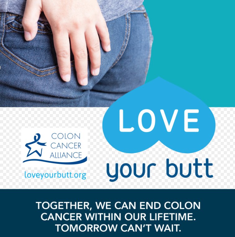 CCAlliance's tweet photo. We are a proud supporter of all butts on #NationalBikiniDay! If you π it, get it checked! #niceassets #loveyourbutt #coloncancerawareness https://t.co/Peb2i4kvxE