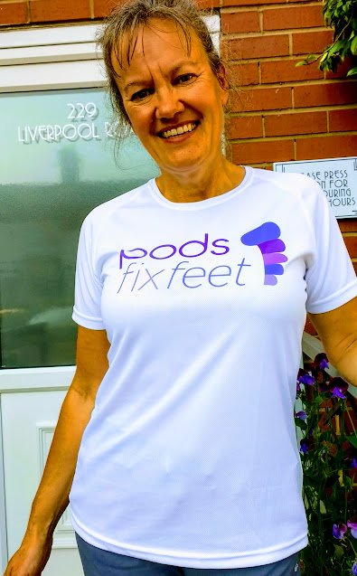 LaneEndsPod's tweet image. Thanks for the inspiration @OSGOhealth @toegavin @EmmaSupple &amp;amp; @JillBWoods All ready to spread the Podiatry message. @SCP_PodiatryUK