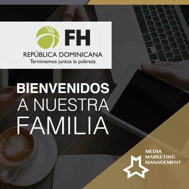 media3_rd's tweet photo. Agradecemos a @food4thehungrydr por confiar en nuestros servicios de Media Marketing. #Welcome #SocialMedia #M3 #FHRD https://t.co/BJFZZYcRAX