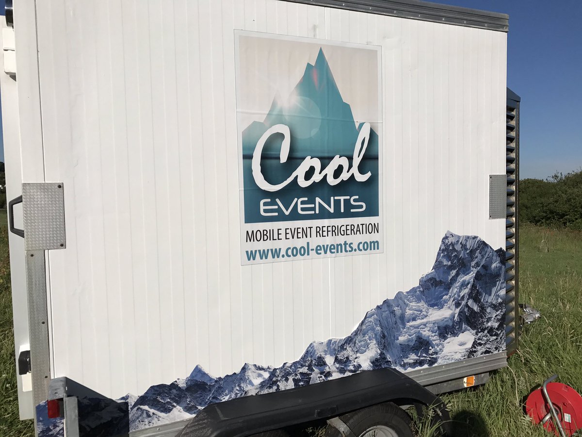 Working on a new clients latest project, new addition to their fleet being branded <a href="/cooleventsSW/">Cool Events</a>