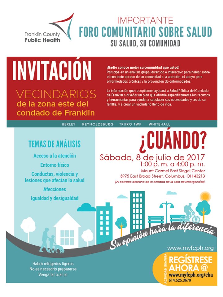 FC_PublicHealth's tweet photo. PLEASE RT! Do you have concerns about the health of your community? If you live in the eastern part of Franklin Co., join us July 8. https://t.co/c5ab9lOSUV