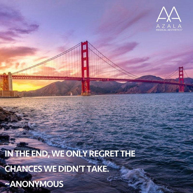 azalasf's tweet photo. In the end, we only regret the chances we didn’t take. #wednesdaywisdom #SanFrancisco #AzalaSF https://t.co/X61XllC4ZB https://t.co/1UTnPcyh6e