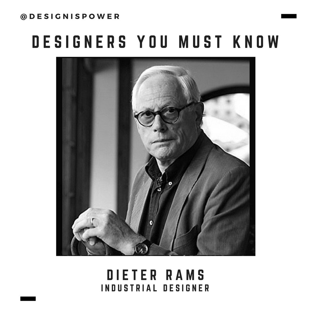abhinjain30's tweet image. Know about Dieter Rams here
instagram.com/p/BWKab94AvqR/

#uxdesign #design #designispower #designinspiration
