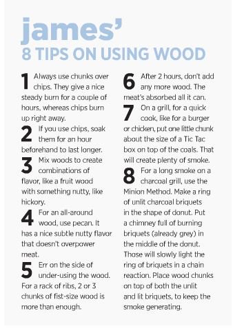TailgaterMag's tweet photo. 8 tips on using woods in your grilling/smoking by our Griller Guy, James Damarr (as seen in our latest issue). #BBQ #pitmastertips https://t.co/G4O0NcJdp8