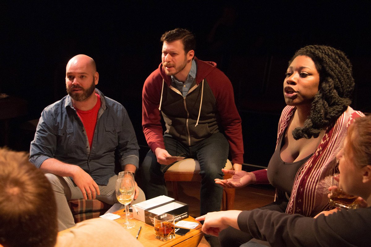 drprchicago's tweet photo. EXTENDED! Pleased to announce four added performances of @BrokenNoseChi's hit AT THE TABLE, August 2 - 5 @TheDenTheatre! https://t.co/AYcXPncqFJ