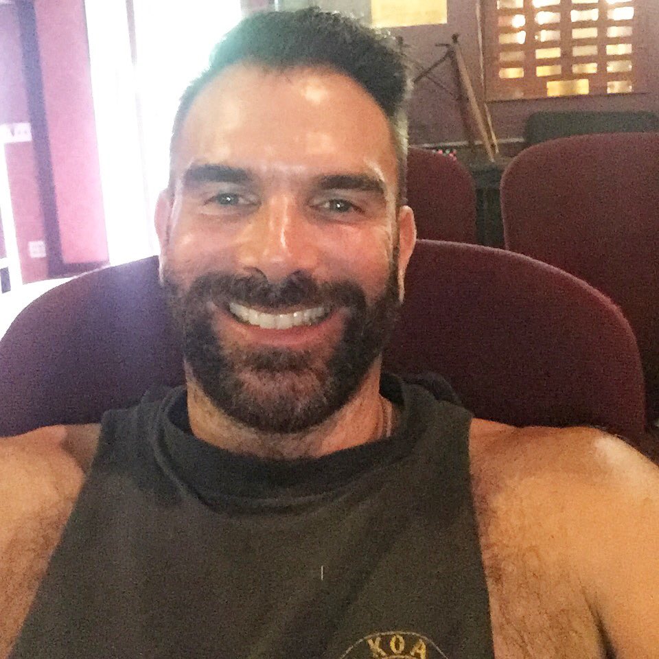 ChrisJBick's tweet photo. Spent the 4th rehearsing! πΊπΈππ #theweddingsinger #simplywed #beard #phoenicia https://t.co/CcbXtzRd04